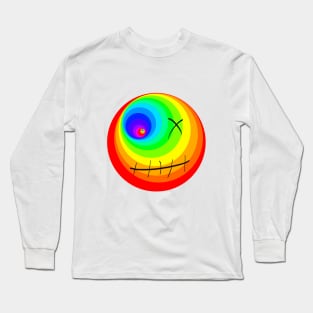Rainbow Smiley Long Sleeve T-Shirt